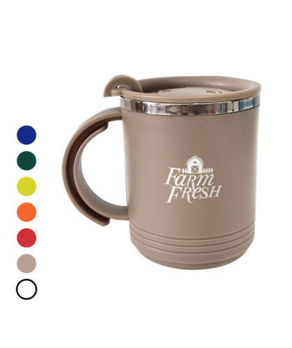 3 Ring Stainless Steel Mug (400ml)