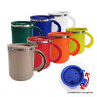 3 Ring Stainless Steel Mug (400ml)