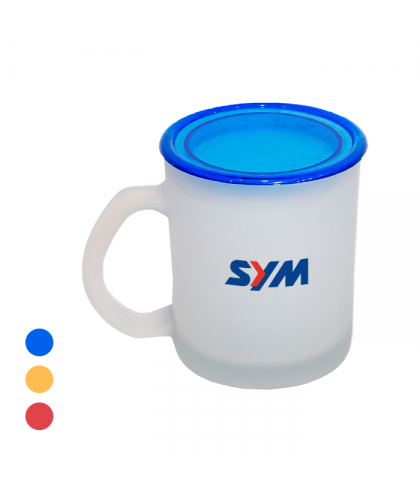 Mug with Frosted Glass with PP Cover