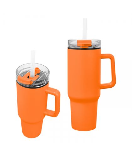 Quest Recycled Stainless Steel Tumbler — 40oz