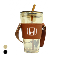 MONTE 3 Premium Color Glass Mug with PU Sleeve - 450ml