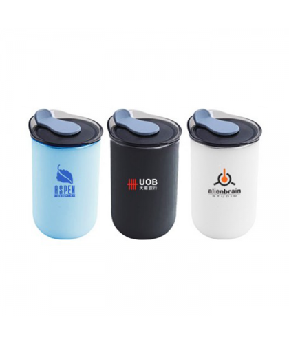 MUGG Stainless Steel Mug with Top Lid - 300ml