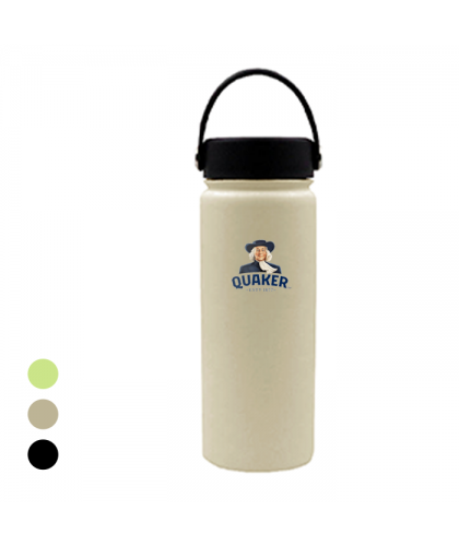 YOUNG Double Wall Stainless Steel Flask with Handle - 600ml