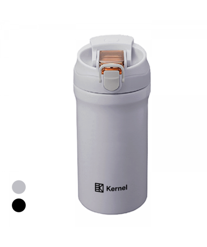 LINK Dual Lid 316 S.Steel Bottle with Straw - 600ml