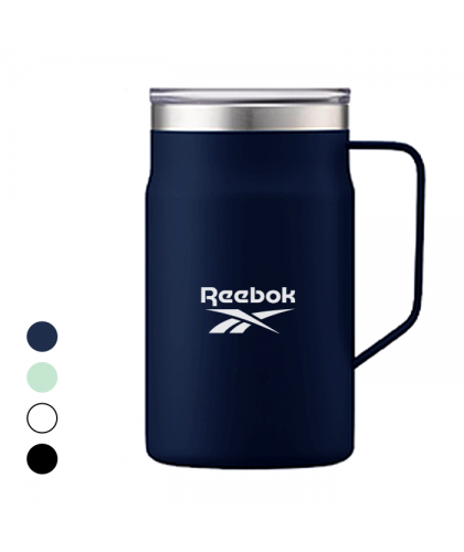 LOCK Stainless Steel Mug with Cover - 650ml