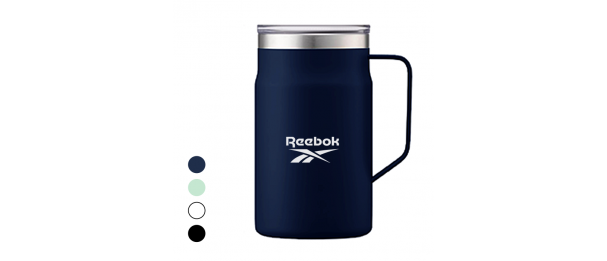 LOCK Stainless Steel Mug with Cover - 650ml