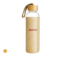 Eco Jute Bamboo Glass Bottle - 550ml