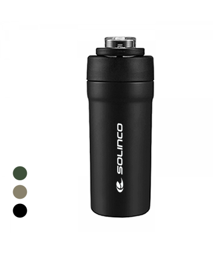 TIGO Stainless Steel Bottle with Straw Carry Handle 