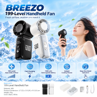 BREEZO 199-Level Handheld Fan