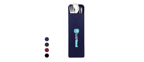Snap Closure Felt Pouch