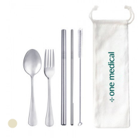 5-in-1 304 Stainless Steel Straw and Cutlery Set 02