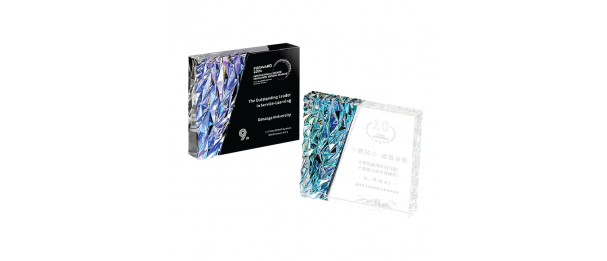 Exclusive Crystal Plaque