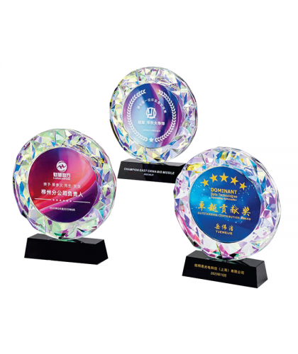 Exclusive Crystal Plaque