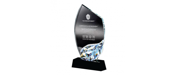 Exclusive Crystal Plaque