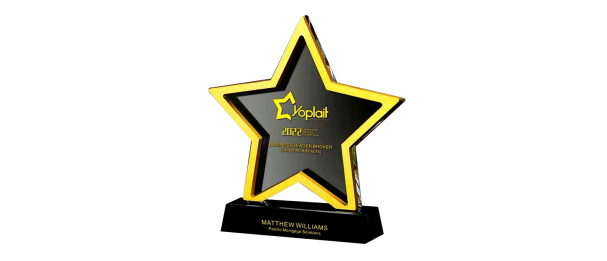 Exclusive Metal Crystal Award