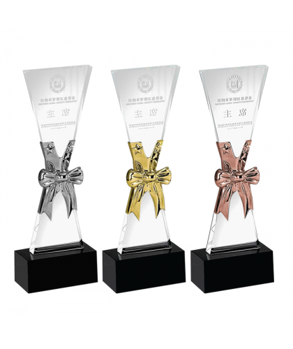 Exclusive Metal Crystal Award