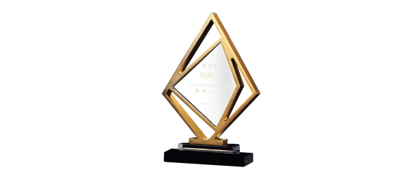 Exclusive Metal Crystal Award