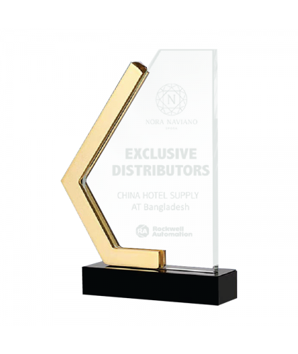 Exclusive Metal Crystal Award