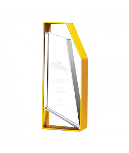 Exclusive Metal Crystal Award