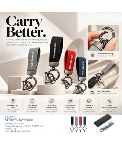 KEYGO PU Key Holder