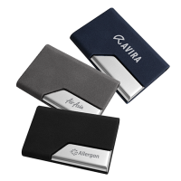 Urban Pattern PU Name Card Holder 02