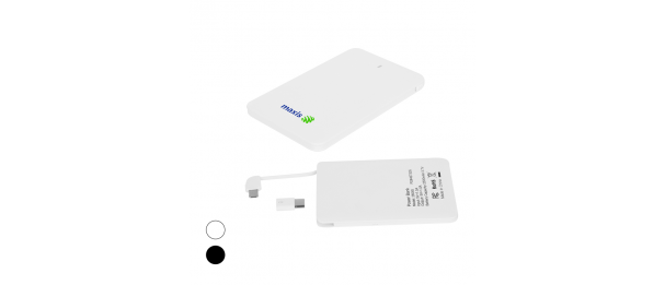 Slim 2,500 MAH 3-In-1 Power Bank