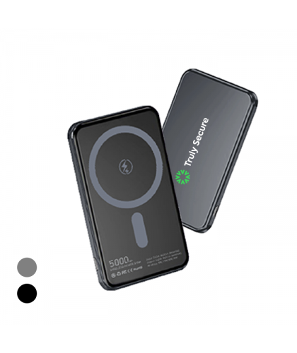SLIM Magnetic 15W Wireless Power Bank - 5000mAh