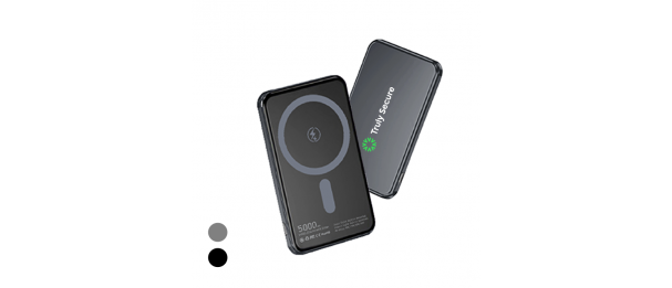 SLIM Magnetic 15W Wireless Power Bank - 5000mAh