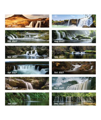 Water Fall - 2027 Calendar