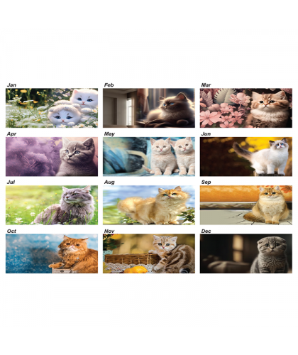 Lovely Cat Calendar