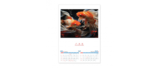 Calendar - Koi