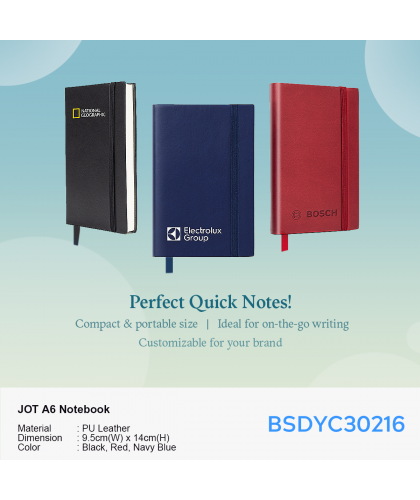 JOT A6 Notebook