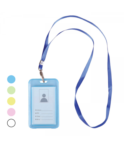 ID Card Holder with Lanyard