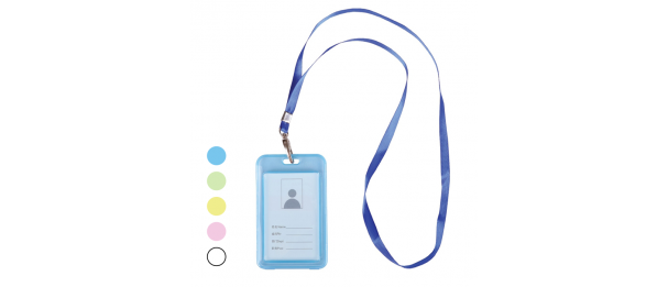 ID Card Holder with Lanyard