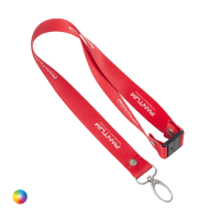 Lanyard + Oval Hook + Safety Clip