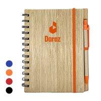 Bamboo Cover with Pen