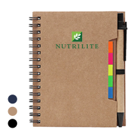 KRAFT Eco-Notebook with Pen