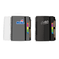 RULER Eco-Notebook Pen with Strap Office Use & Desk Sets