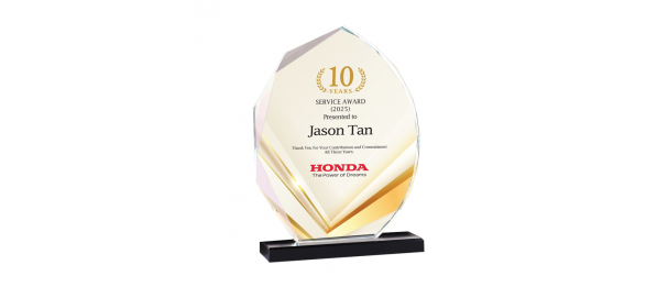 Crystal Plaque