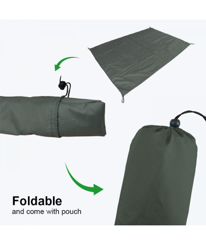 On-The-GO Waterproof Picnic Mat with Pouch