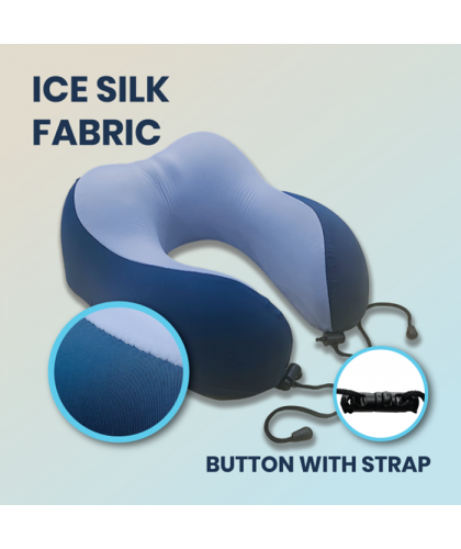 MEMORY Foam Travel Pillow with Flight Pouch