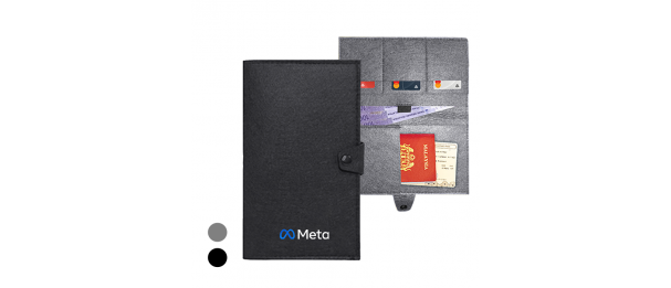 Felt Passport Multi-purpose Pouch with Pen Loop