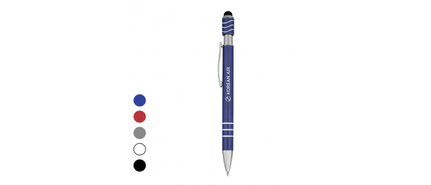 Spin Top Pen With Stylus