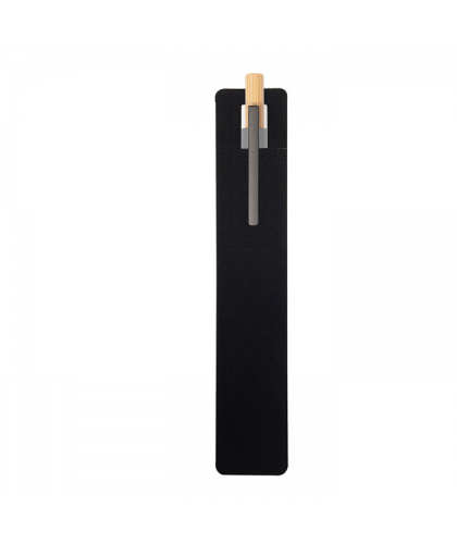 Recycled Aluminum Pen With Bamboo Plunger