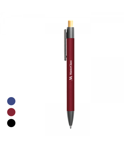CLIPP Press Action Aluminum Ball Pen