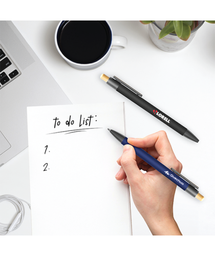 CLIPP Press Action Aluminum Ball Pen