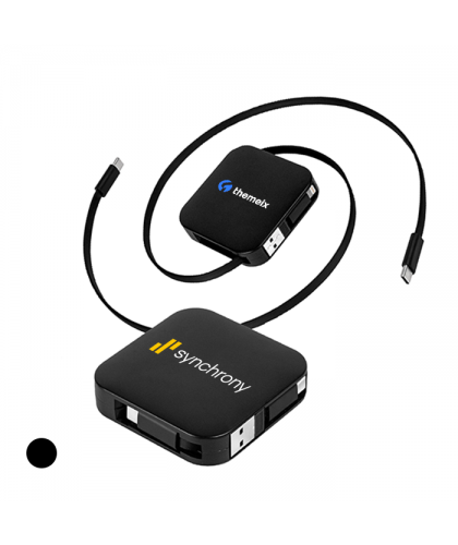 CUBE 5-in-1 Retractable USB Port