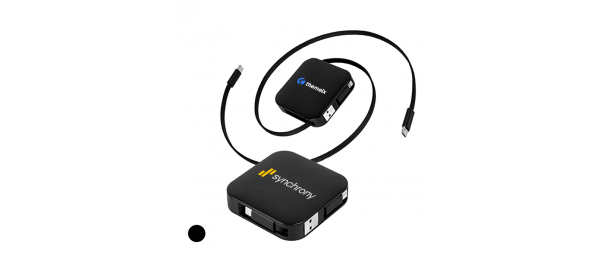 CUBE 5-in-1 Retractable USB Port
